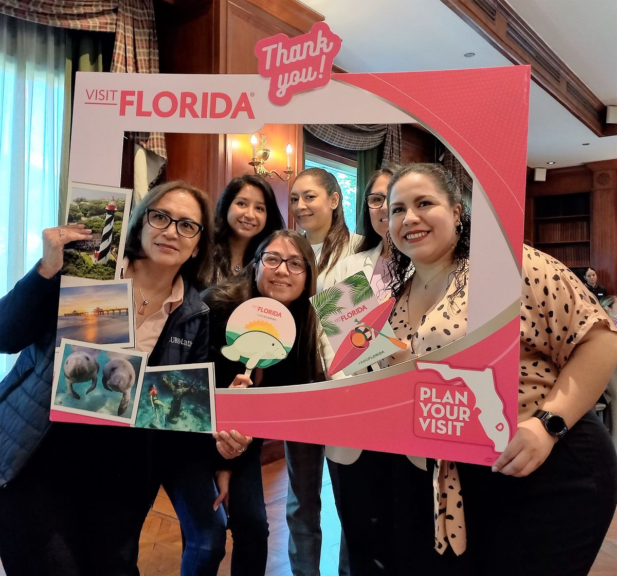 Con un evento de agradecimiento, Visit Florida estrechó lazos comerciales con empresas de turismo ecuatorianas. 
