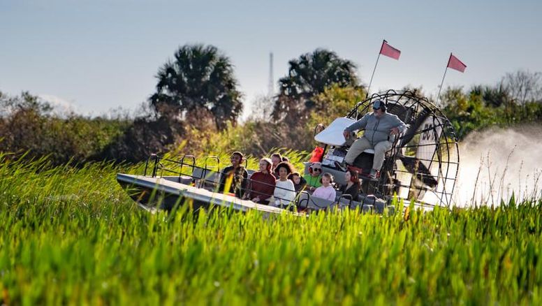 Paseo en aerobote, naturaleza pura en Kissimmee.&nbsp;