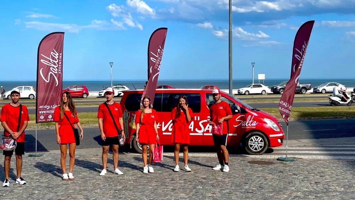 Salta llevó a cabo acciones promocionales en Mar del Plata y Pinamar.