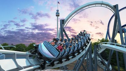 Penguin Trek es la nueva montaña rusa de SeaWorld Orlando. La atracción se ubica en la zona Antarctica Realm.