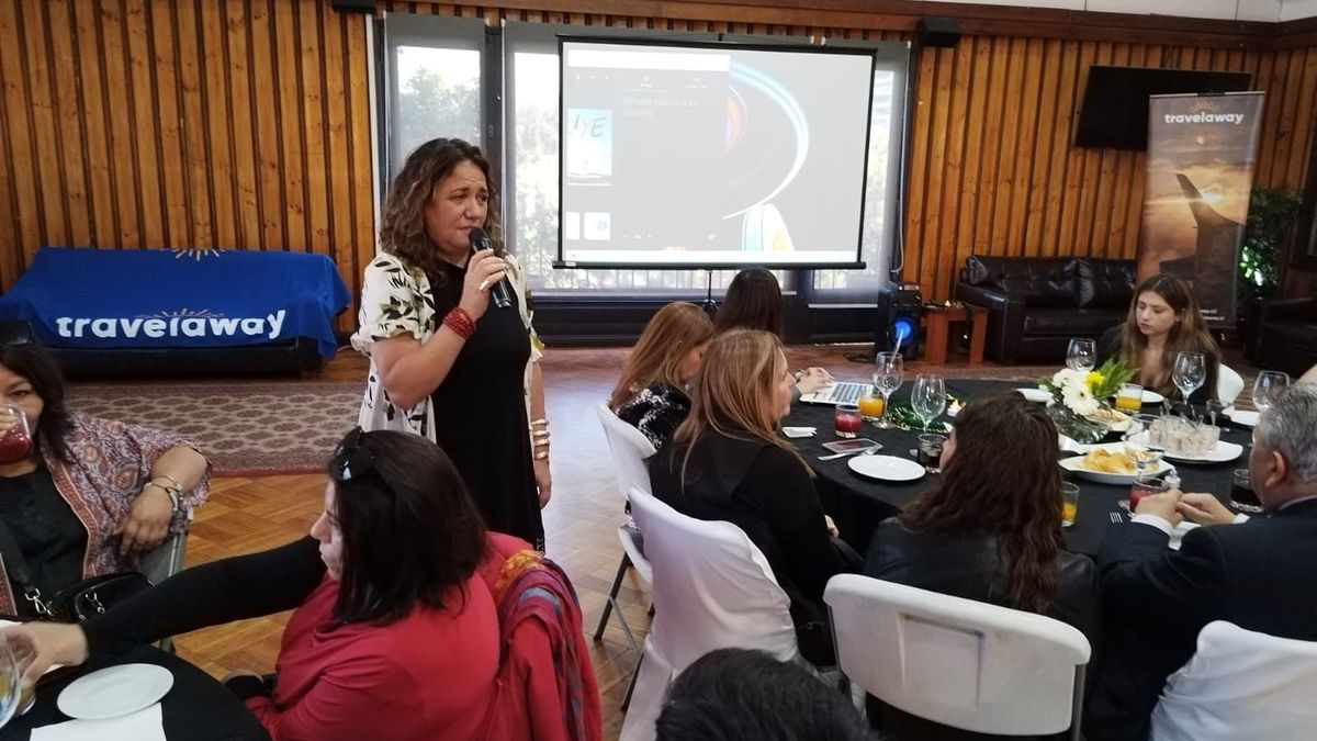 María Paz Gallego, gerente general de Travelaway. 