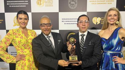 Carlos y Juan Sebastián Gallardo, chefs de uno de los restaurantes galardonados, Zero Lab.&nbsp;