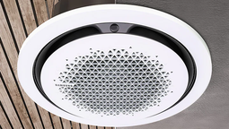 Samsung destacó su tecnología de aire acondicionado.