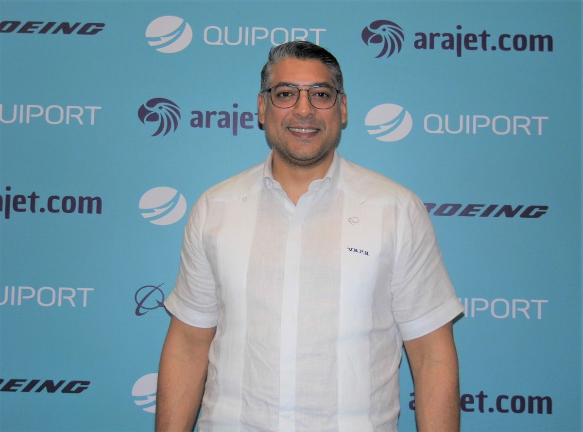 Víctor Pacheco, fundador y CEO de Arajet.
