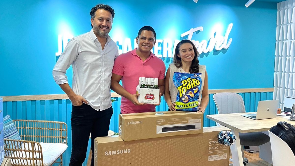 Ganadores del combo mundialista de Inclusive Collection.