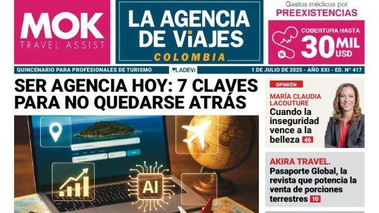 Edición #417 de la Revista La Agencia de Viajes Colombia.