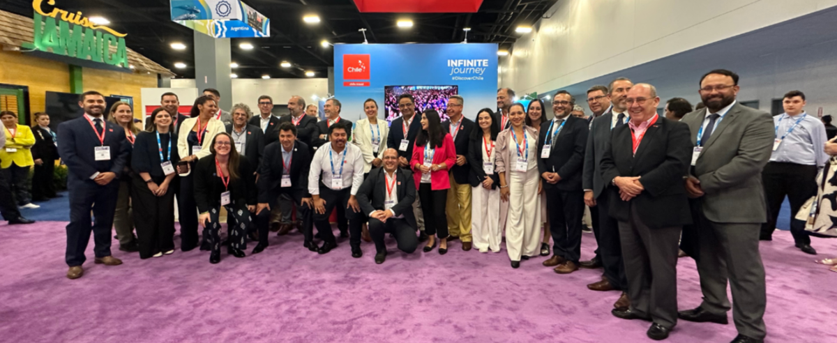 Delegación de Chile en Seatrade Cruise Global 2025.
