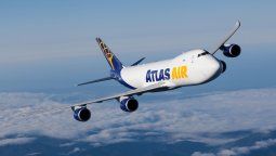 Así se ve el último Boeing B-747/8F (Freight) que operará la aerolínea carguera Atlas Air.