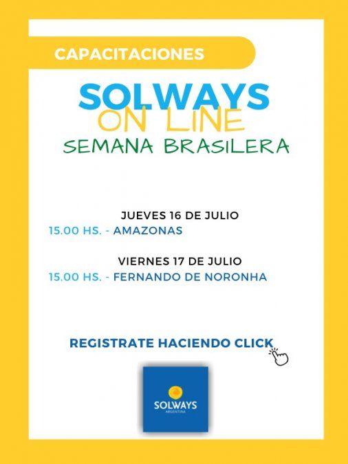 Por estos días, la Semana Brasilera se transita con Solways.&nbsp;