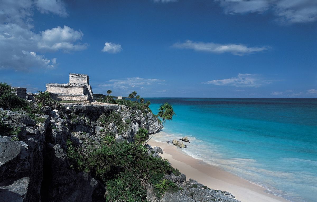 Tulum es uno de los principales destinos turísticos del Caribe mexicano.