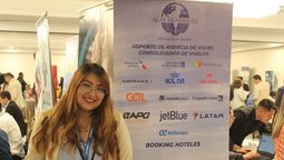 Dayana Jumbo, directora de Operaciones de Alas Mundiales, que promovió tickets aéreos en Ladevi Workshop en Quito. 