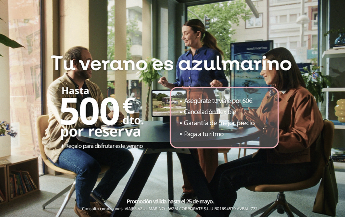 Nueva campaña de W2M World2Meet (Azulmarino) con descuentos de hasta 500 euros.
