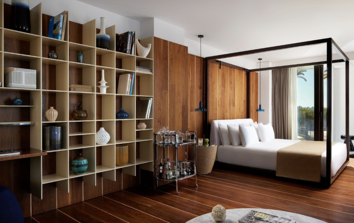 Una de las habitaciones del NH Collection Ibiza.