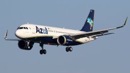 Uno de los Airbus A320 de Azul Linhas Aereas.