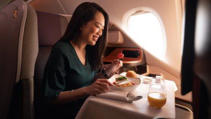 Restaurantes: el A380 @Changi, la gran novedad de Singapor Airlines.
