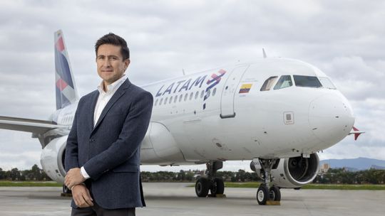 Camilo Prieto, gerente nacional de Ventas de Latam Airlines Colombia.