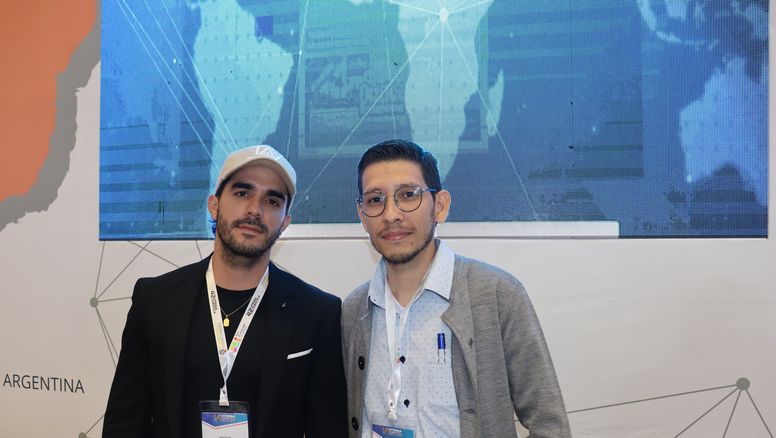 Héctor Díaz, director de Mercadeo y Camilo Roldán, director de Publicidad de Tay Beach Hotel.