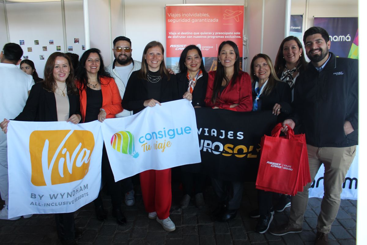 Assist Card compartió un stand en la Feria Internacional de Turismo de Valparaíso junto a Viajes Eurosol y Consigue Tu Viaje.