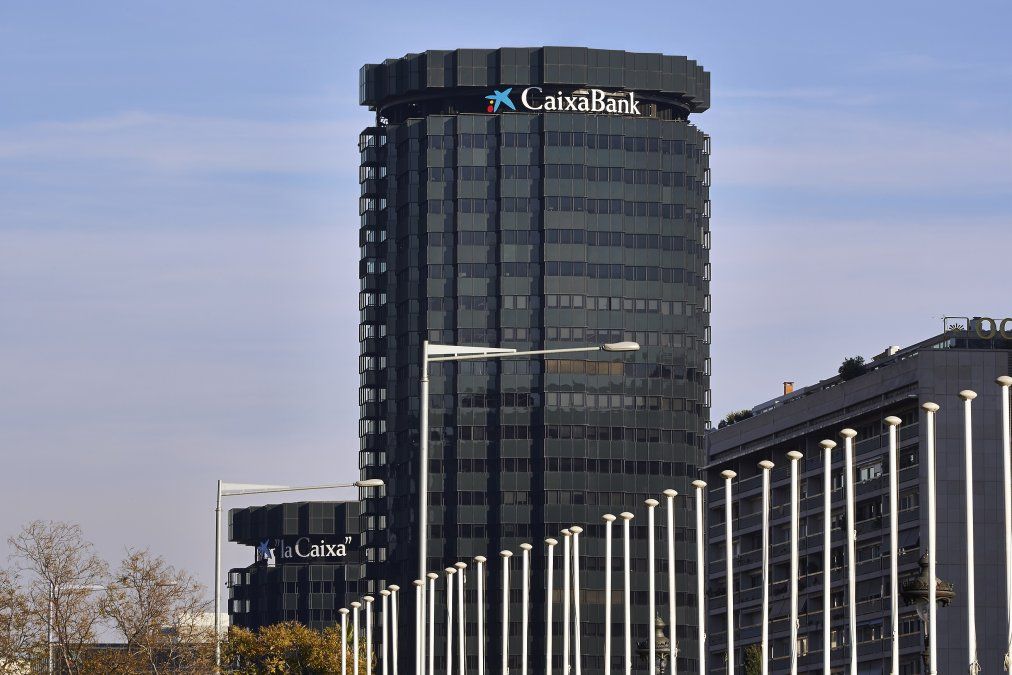 Sede de CaixaBank en Barcelona.