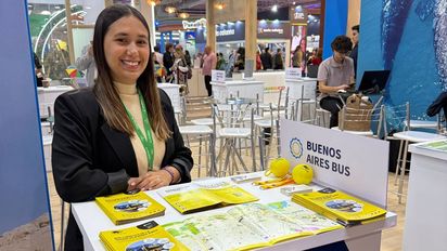 Ailen Fernández, ejecutiva de cuentas de Buenos Aires Bus.