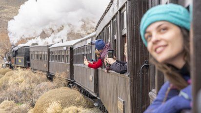Estos trenes turísticos recorren los paisajes más alucinantes de Argentina.