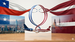 Senado aprobó por unanimidad el acuedo de Cielos Abiertos entre Chile y Letonia.