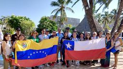 La comitiva de Chile visitó diversos resorts de Isla de Margarita. 