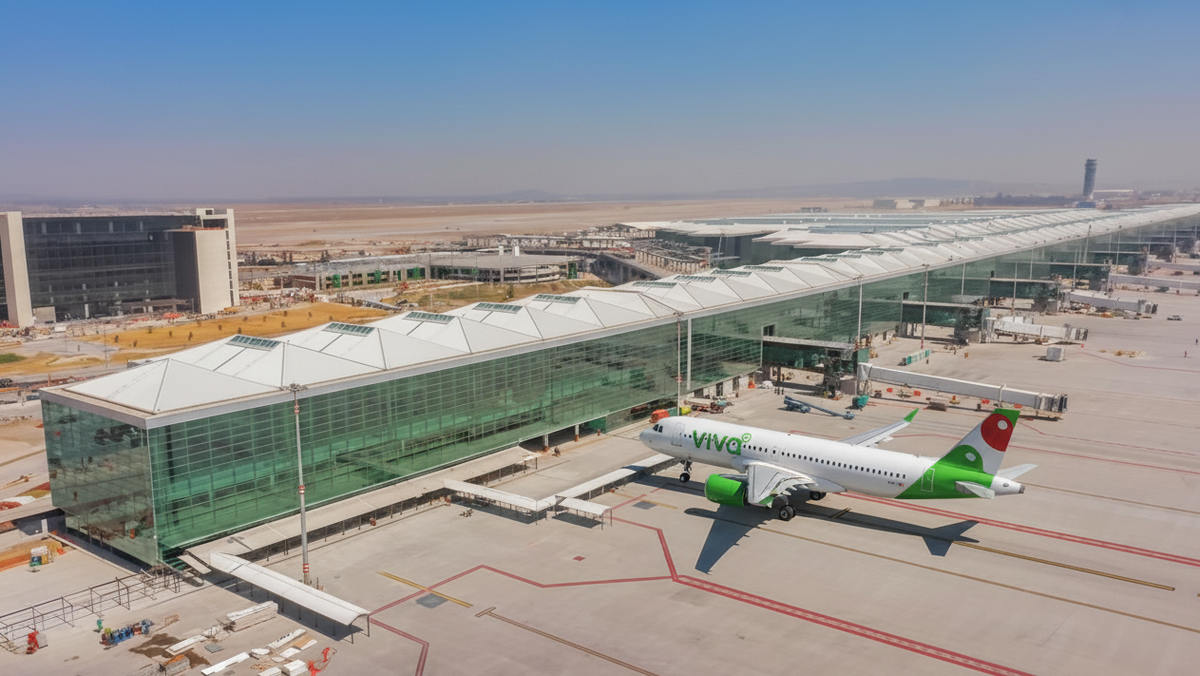 Viva Aerobus puso en marcha el 5 de noviembre una nueva ruta que conecta al AIFA con el puerto de Veracruz. Viva Aerobus puso en marcha el 5 de noviembre una nueva ruta que conecta al AIFA con el puerto de Veracruz.