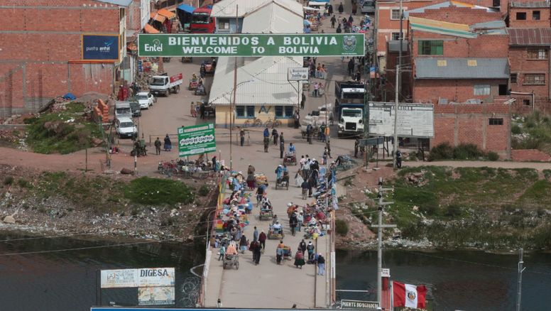 Según se informó, se registran bloqueos de calles en la Puno y en la frontera que une Perú y Bolivia.