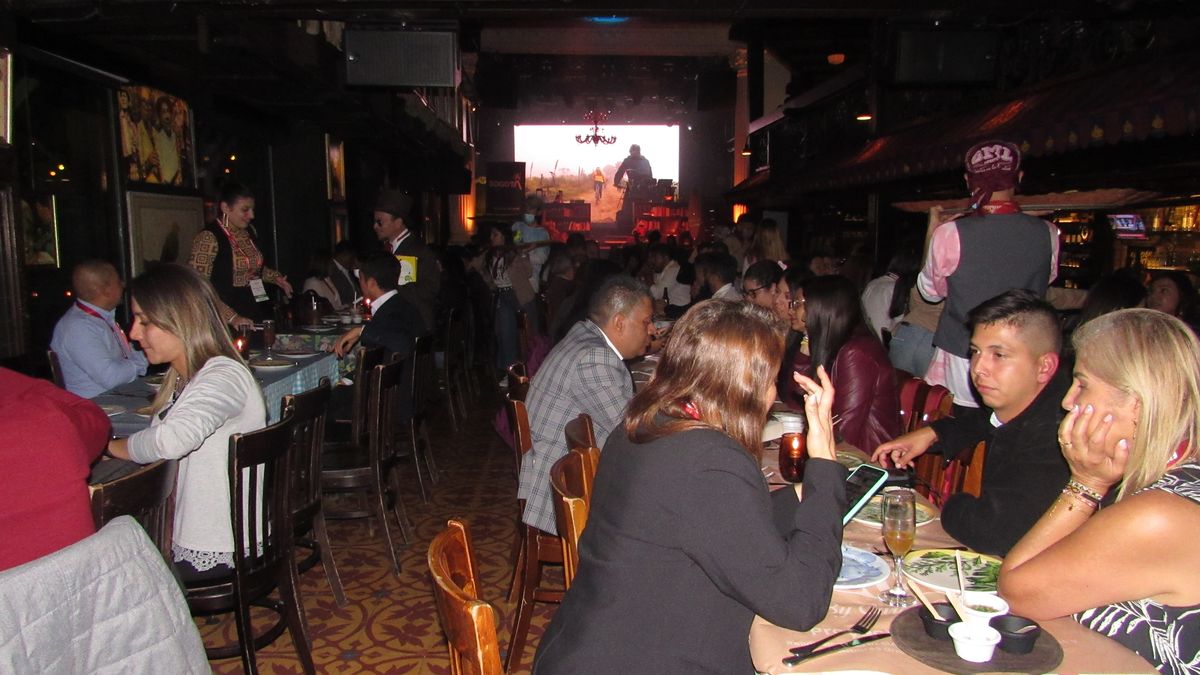 Evento de apertura del Congreso Nacional de Anato patrocinado por el Instituto Distrital de Turismo (IDT).