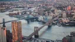 Una vista desde el One World Trade Observatory, inaugurado hace cinco años.&nbsp;