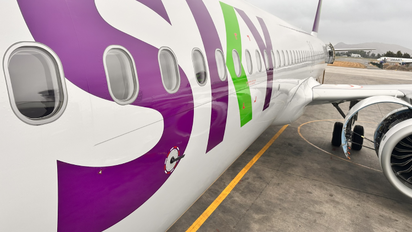 Sky Airline incrementa su flota con un nuevo avión de la serie Neo de Airbus.