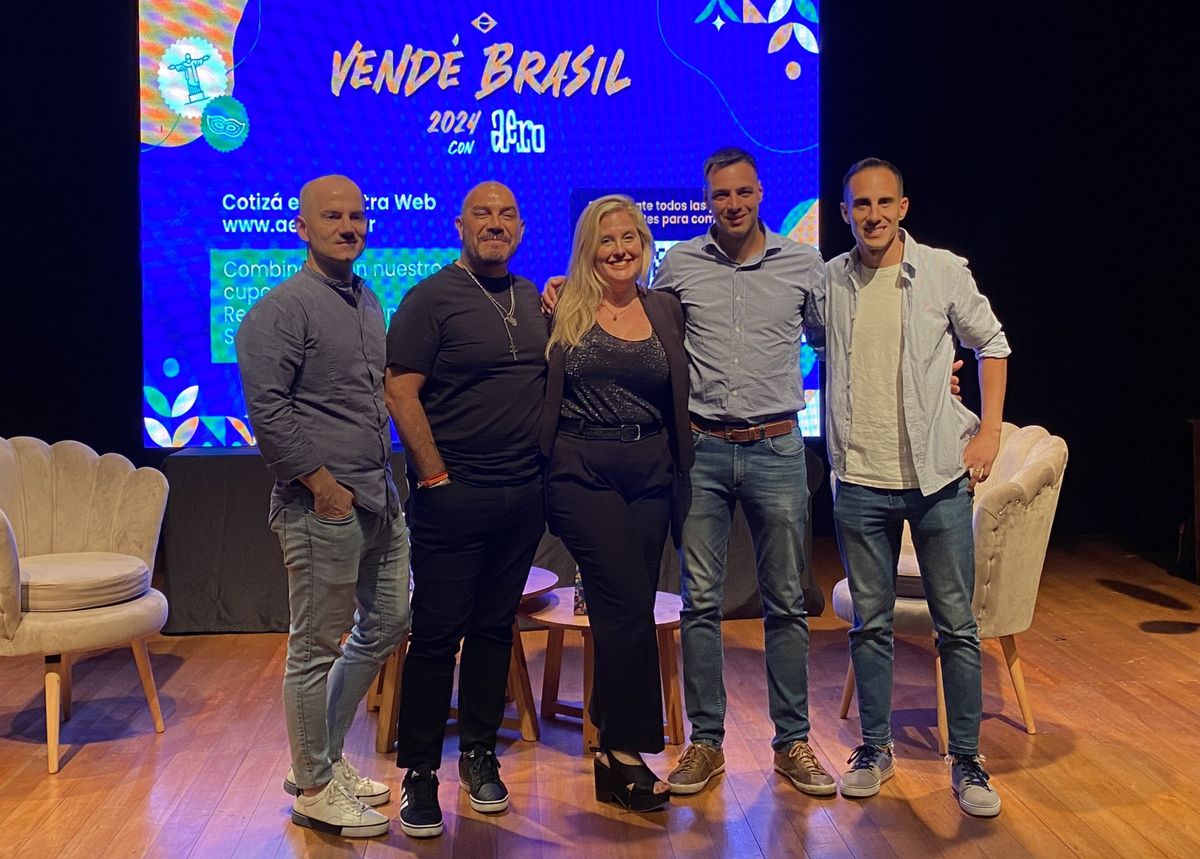 Aero celebró un encuentro junto a Gol e Infinitas para dar a conocer sus cupos y demás propuestas en Brasil.