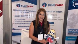 Juliana Palacios, gerente comercial de la compañía de medicina prepagada y asistencia al viajero BlueCard, en los Ladevi Workshop.&nbsp;