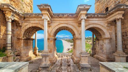 Vistas de la costa de Antalya, en Turquía.&nbsp;