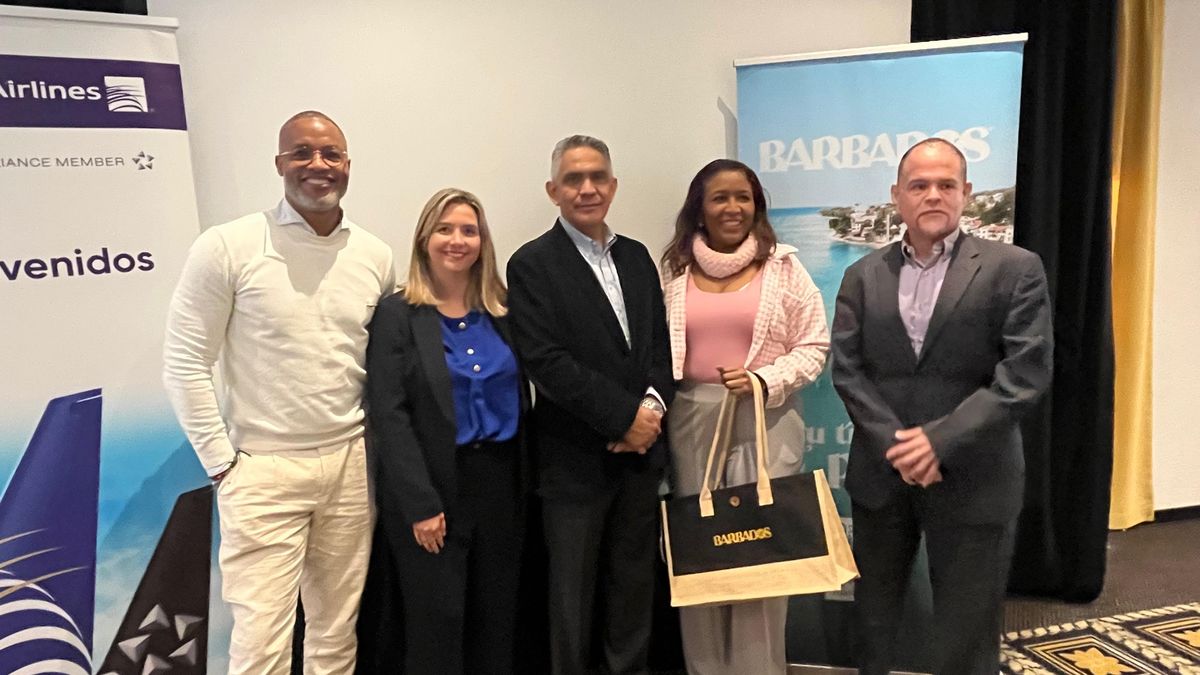 Directivos de Copa Airlines y de Visit Barbados.&nbsp;