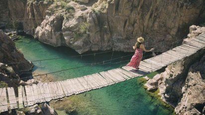 Escapadas: el paraíso secreto de manantiales y montañas a solo 40 km. de Mendoza