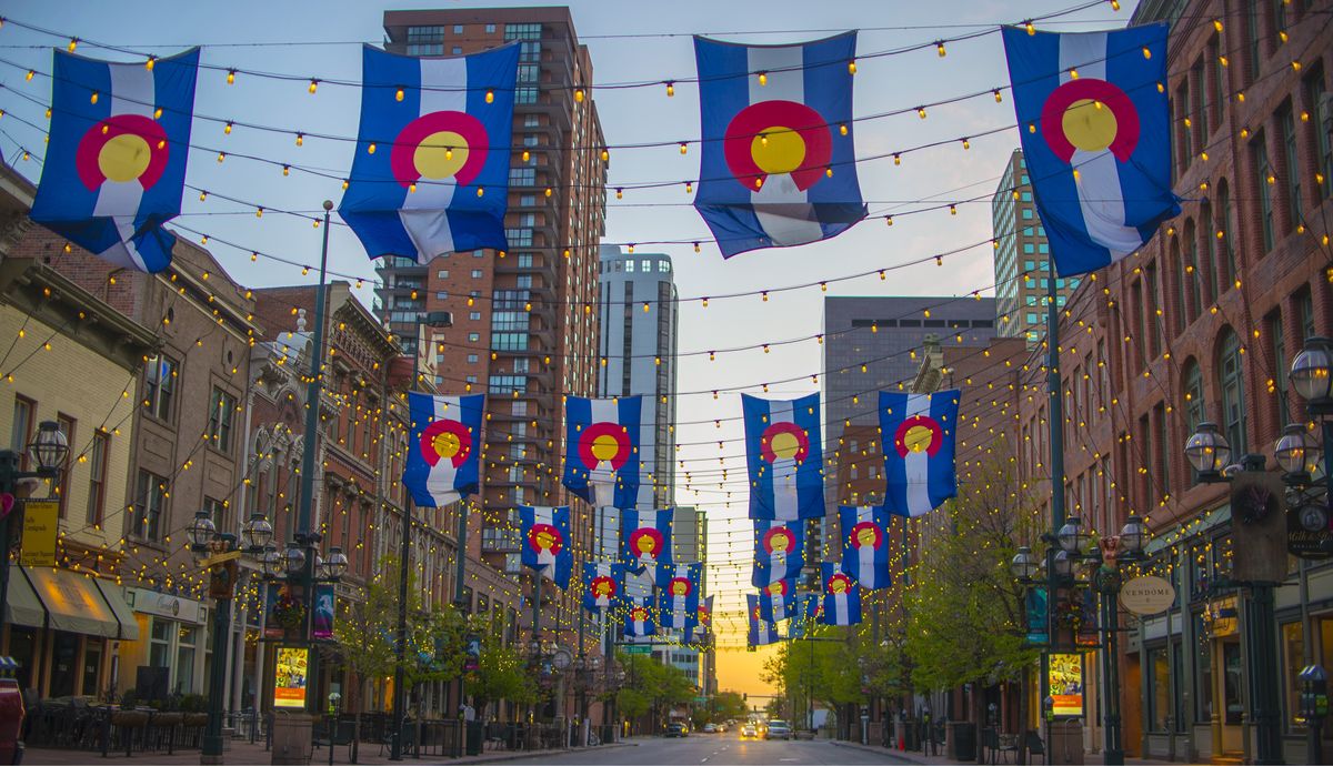Larimer Square en Denver.