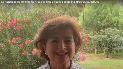 {alttext(María Victoria Galán, directora de la Autoridad de Turismo de Aruba en Colombia.,La Autoridad de Turismo de Aruba se unió a nuestra campaña #ParaElDíaDespués)}