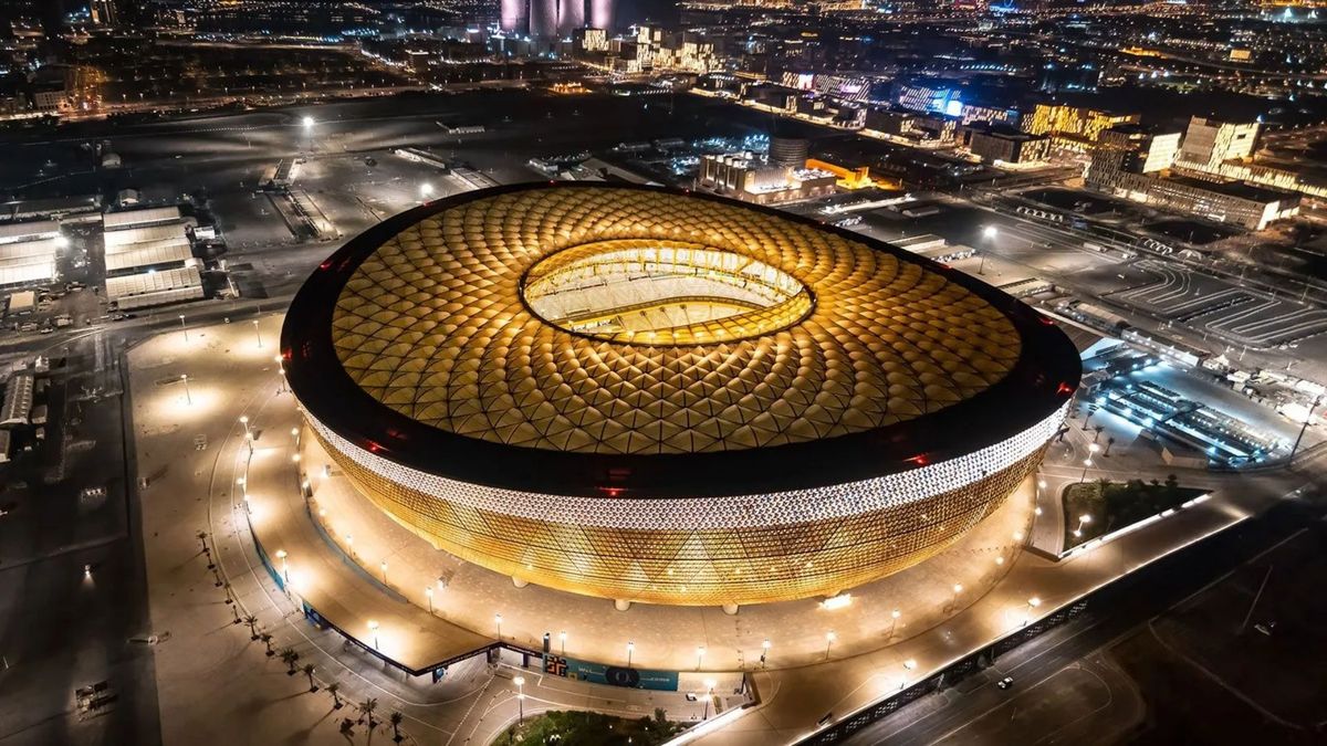 El Estadio Lusail, donde Argentina se coronó como campeona del mundo.