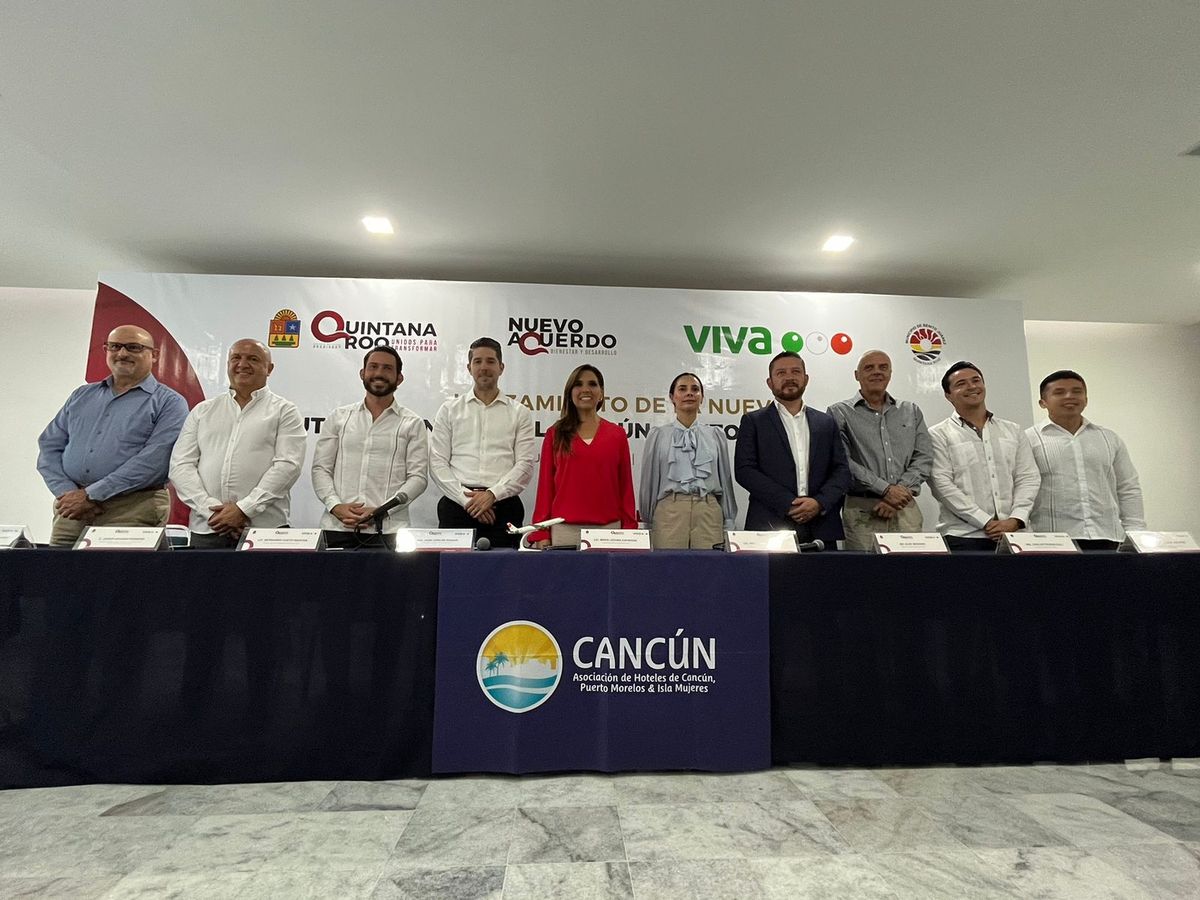 Autoridades de turismo de México anunciaron la nueva ruta que cubrirá Viva Aerobus próximamente. 