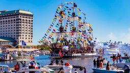 Tampa: Durante dos meses de las actividades del Festival Gasparilla.