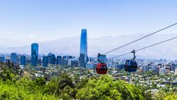 El nuevo sistema de teleféricos en Santiago tendrá una parada en el Parque Met.&nbsp;