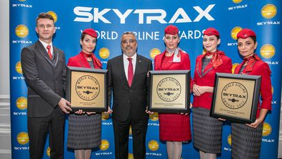 Turkish Airlines recibió tres reconocimientos de los premios Skytrax World Airline Awards 2022.