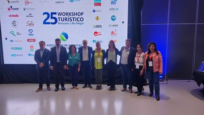 Autoridades de AAVyTNyVRN presentes en el marco del 25° workshop.