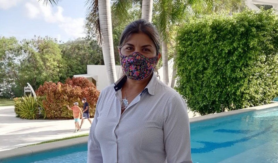 Angélica Angón, gerenta general de los hoteles de AMResorts en Huatulco: Secrets Huatulco Resort & Spa y Dreams Huatulco Resort & Spa.