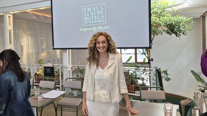 Daniela Shayo, directora senior de Smal Luxury Hotels of the World (SLH).