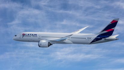 Latam Airlines reanuda su ruta directa Santiago-Sídney