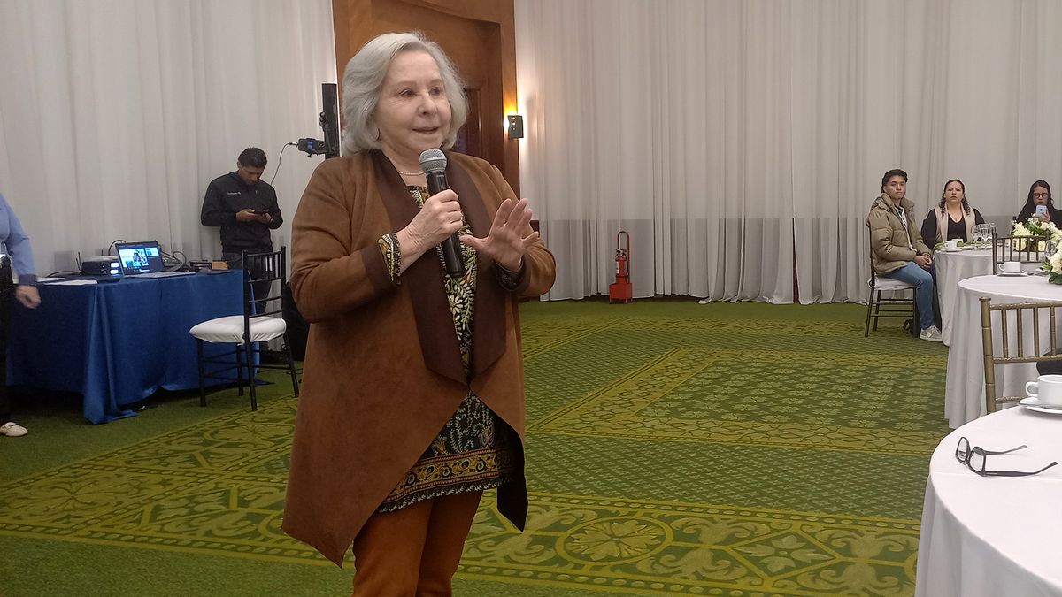 María Antonia Velasco, embajadora de Colombia en Ecuador.