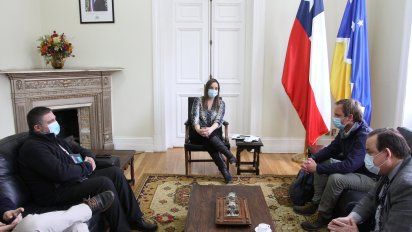 El subsecretario de Redes Asistenciales junto a autoridades de la Región de Magallanes y Antártica Chilena.